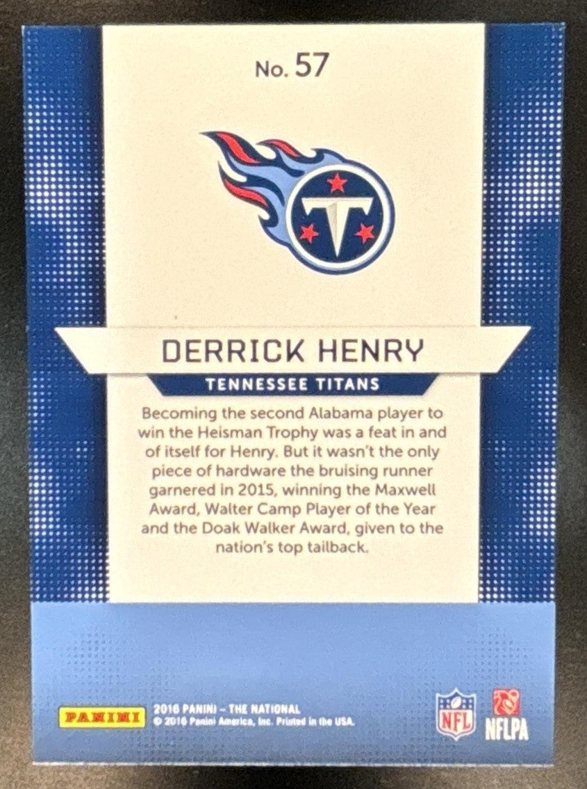 2016 Panini The National Derrick Henry /99 #57 Tennessee Titans - Sports Cards