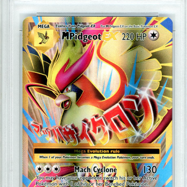 2016 Pokemon Xy Evolutions M Pidgeot EX #105