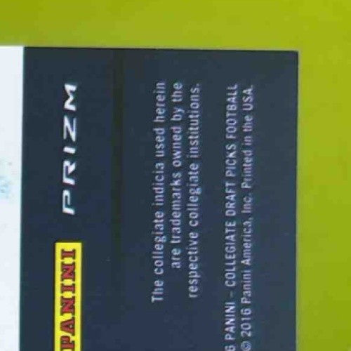 2016 Prizm Collegiate Draft Picks Daniel Lasco Auto Prizms #187 RC Bears - Sports Cards