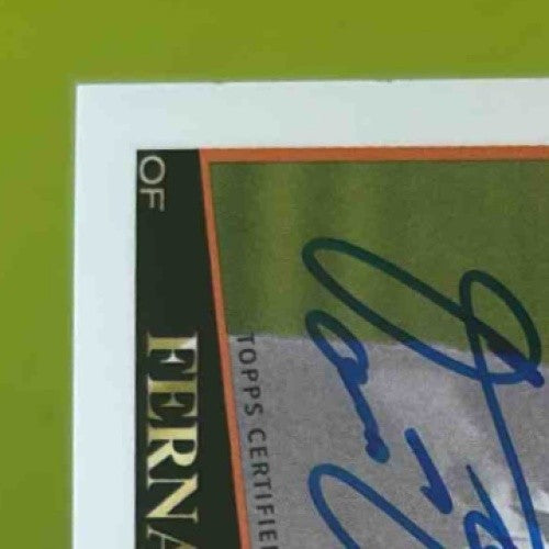 2016 Topps Archives 65th Anniversary Edition Fernando Tatis Auto New York Mets - Sports Cards