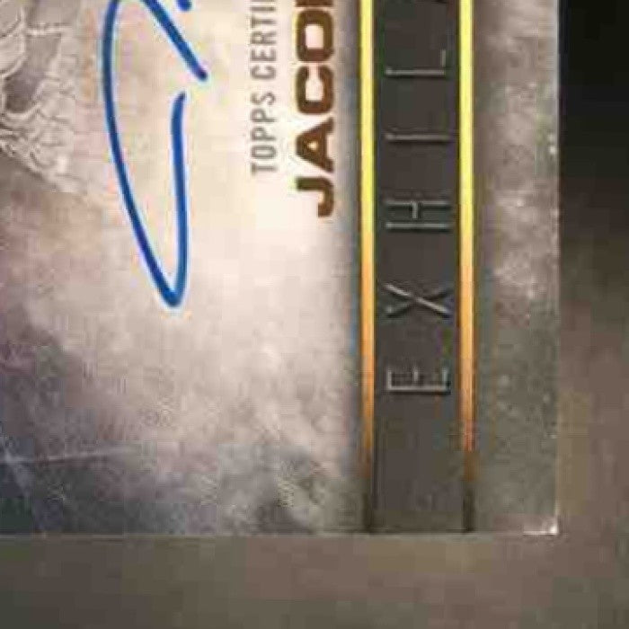 2016 Topps Legacies of Baseball Jacob deGrom Exhilaration Auto /199 New York Met - Sports Cards