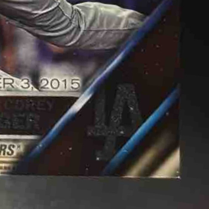 2016 Topps Update Corey Seager Gold /2016 #US279 RC Los Angeles Dodgers - Sports Cards