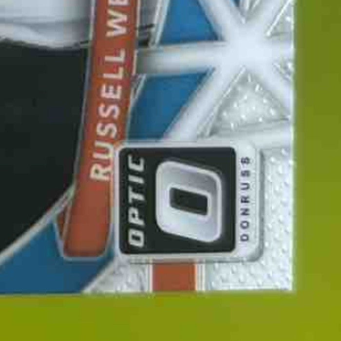 2017-18 Panini Donruss Optic Russell Westbrook Swishful Thinking 4 Oklahoma City - Sports Cards