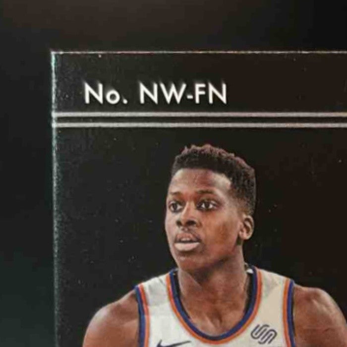 2017-18 Panini Noir Frank Ntilikina New Wave Jerseys /99 RC York Knicks - Sports Cards