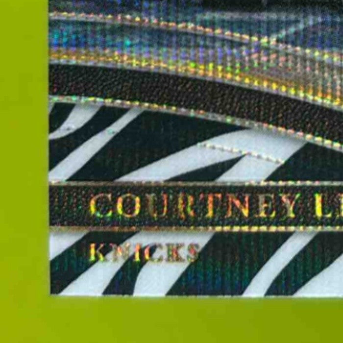 2017-18 Panini Select Courtney Lee Zebra Prizms #269 Courtside New York Knicks - Sports Cards