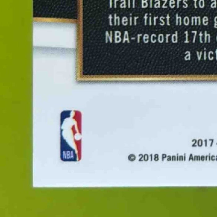 2017-18 Panini Select Evan Turner Zebra Prizms #227 Courtside Trail Blazers - Sports Cards