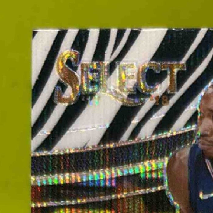 2017-18 Panini Select Wesley Johnson Zebra Prizms #254 Courtside Clippers - Sports Cards