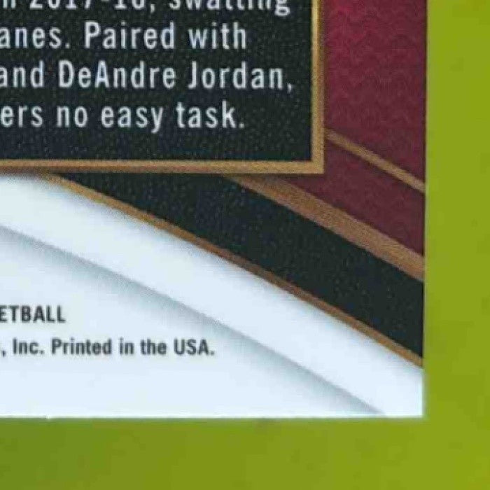 2017-18 Panini Select Wesley Johnson Zebra Prizms #254 Courtside Clippers - Sports Cards