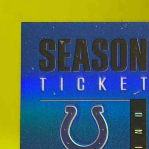 2017 Contenders Optic Andrew Luck Blue 66/99 #16 Season Ticket COLOR MATCH - Sports Cards