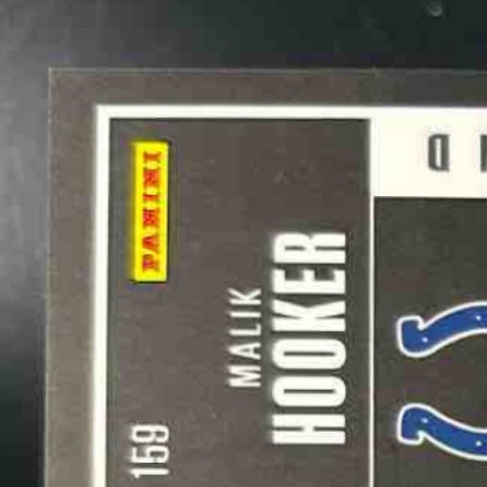 2017 Contenders Optic Malik Hooker Auto #159 RC Rookie Ticket Indianapolis Colts - Sports Cards