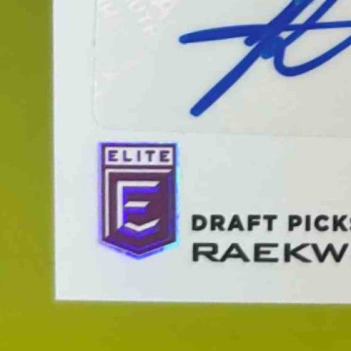 2017 Elite Draft Picks Raekwon McMillan Auto Purple Die Cut /99 #262 RC Buckeyes - Sports Cards