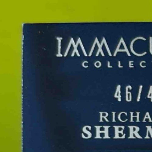 2017 Immaculate Collection Richard Sherman Eye Black Auto /49 Seattle Seahawks - Sports Cards