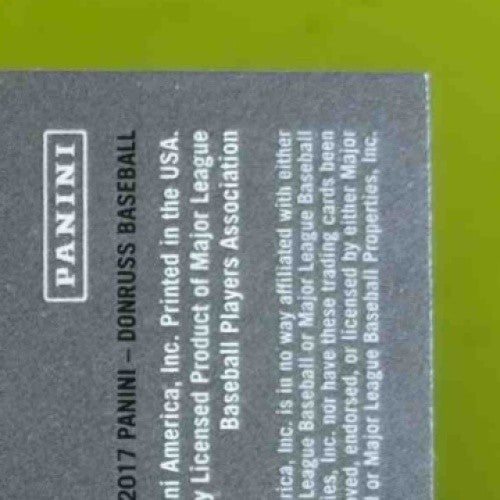 2017 Panini Donruss Aaron Judge The Rookies #TR-8 RC New York Yankees - Sports Cards