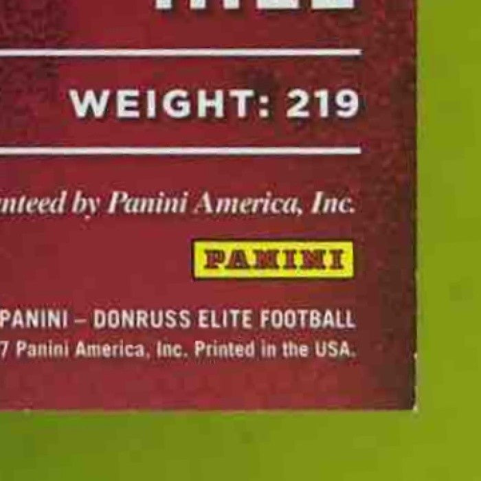 2017 Panini Donruss Elite Brian Hill Turn of the Century Auto /99 RC Falcons - Sports Cards