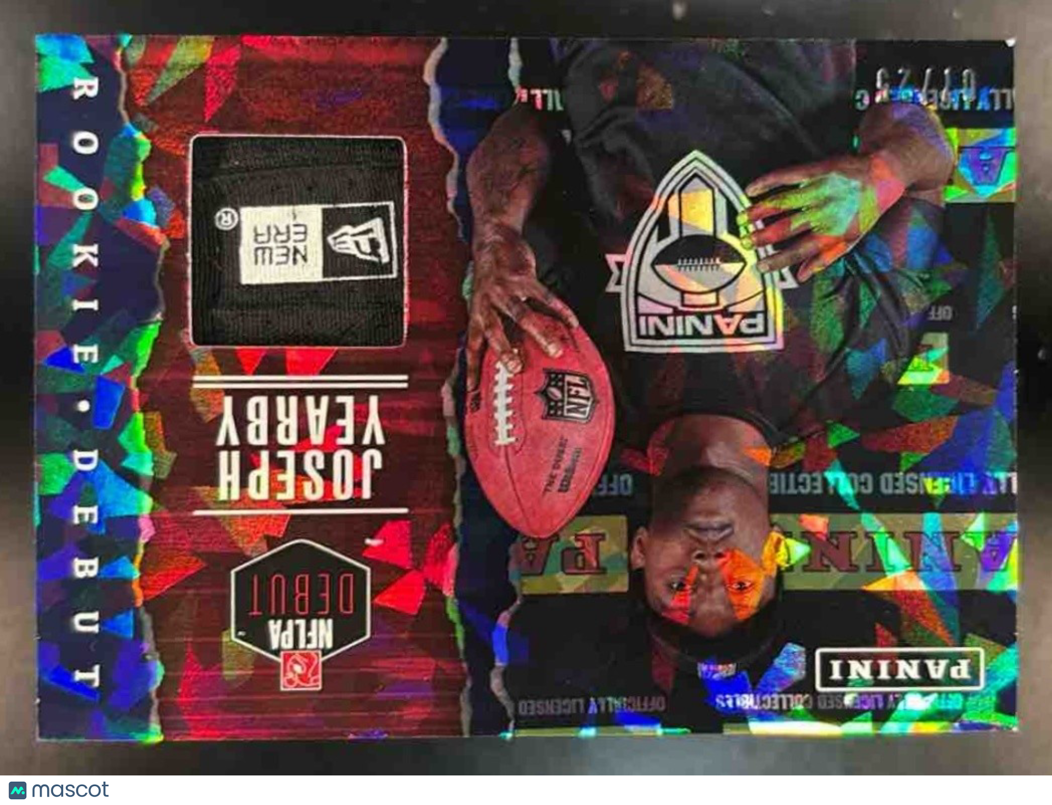 2017 Panini Father’s Day Joseph Yearby Rookie Debut Patch /25 - Sports Cards
