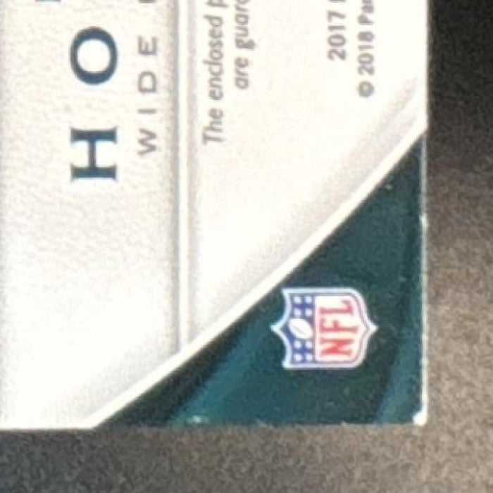2017 Panini Limited Mack Hollins /299 #130 Patch Auto RC Philadelphia Eagles - Sports Cards