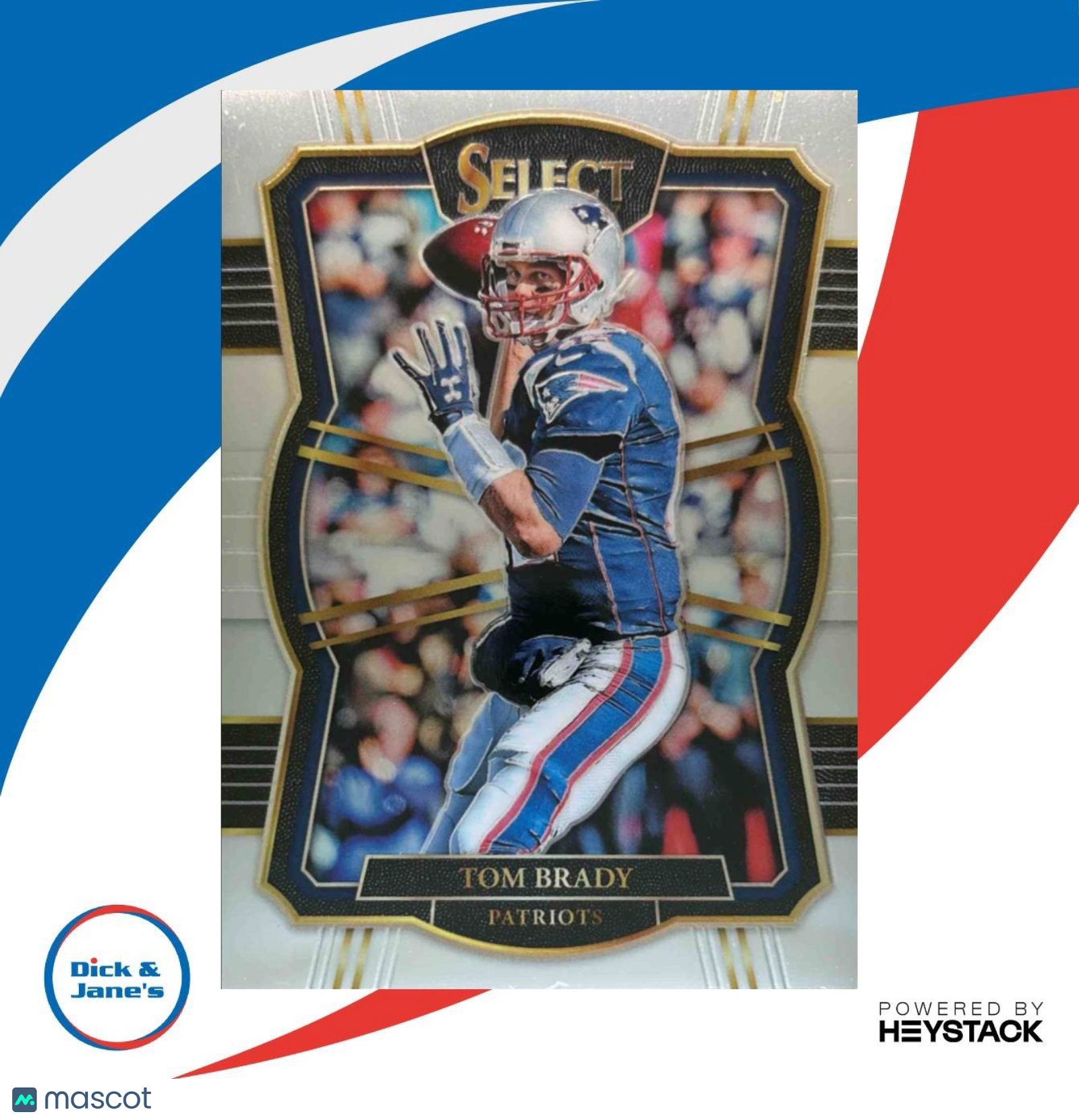 2017 Panini Select Tom Brady #185 Premier New England Patriots - Sports Cards