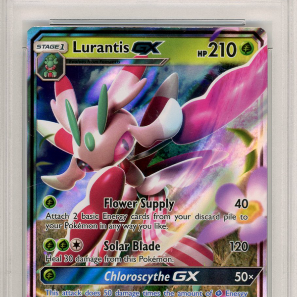 2017 Pokemon Sun & Moon Lurantis GX #15 PSA 10 GEM
