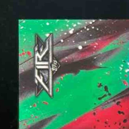 2017 Topps Fire Bryce Harper Green 74/199 #76 Washington Nationals - Sports Cards