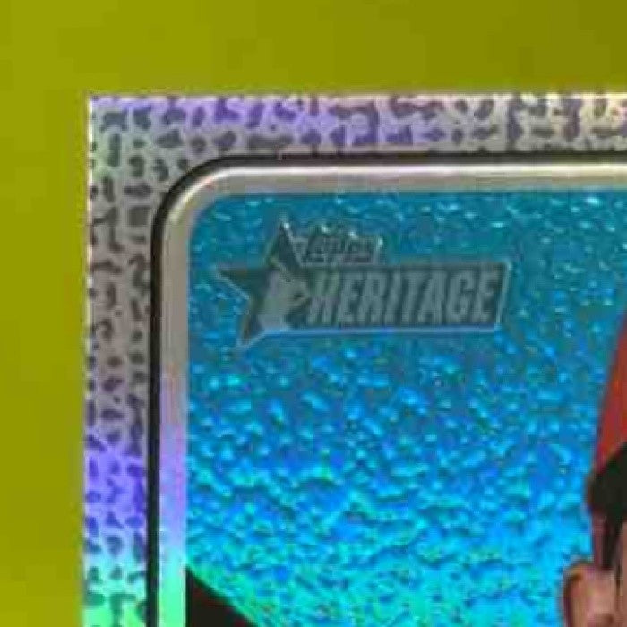 2017 Topps Heritage Mike Trout Chrome Purple Refractor #THC-450 Angels - Sports Cards