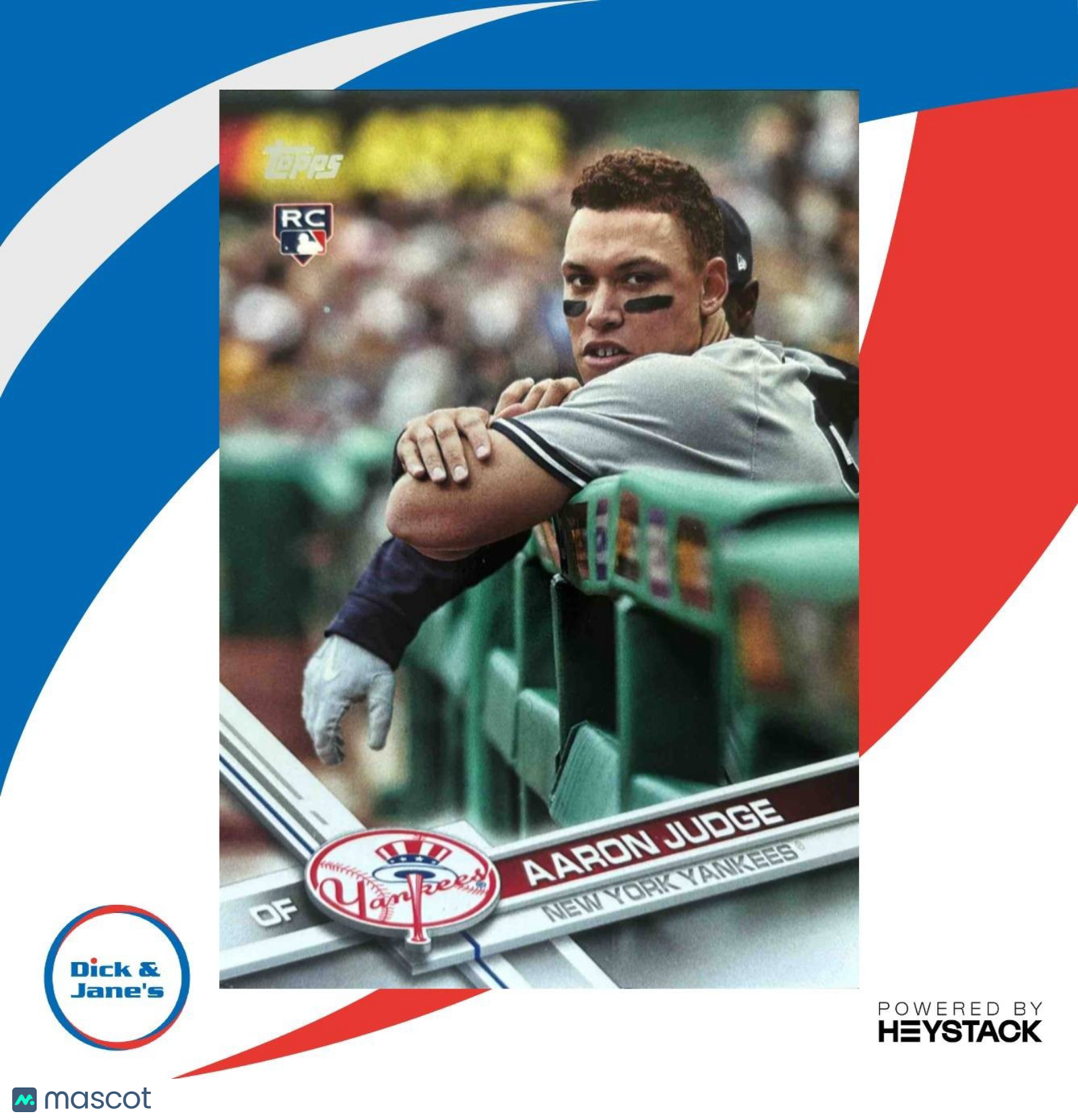 2017 Topps Update Aaron Judge Set Variations #287 RC New York Yankees - Sports Cards