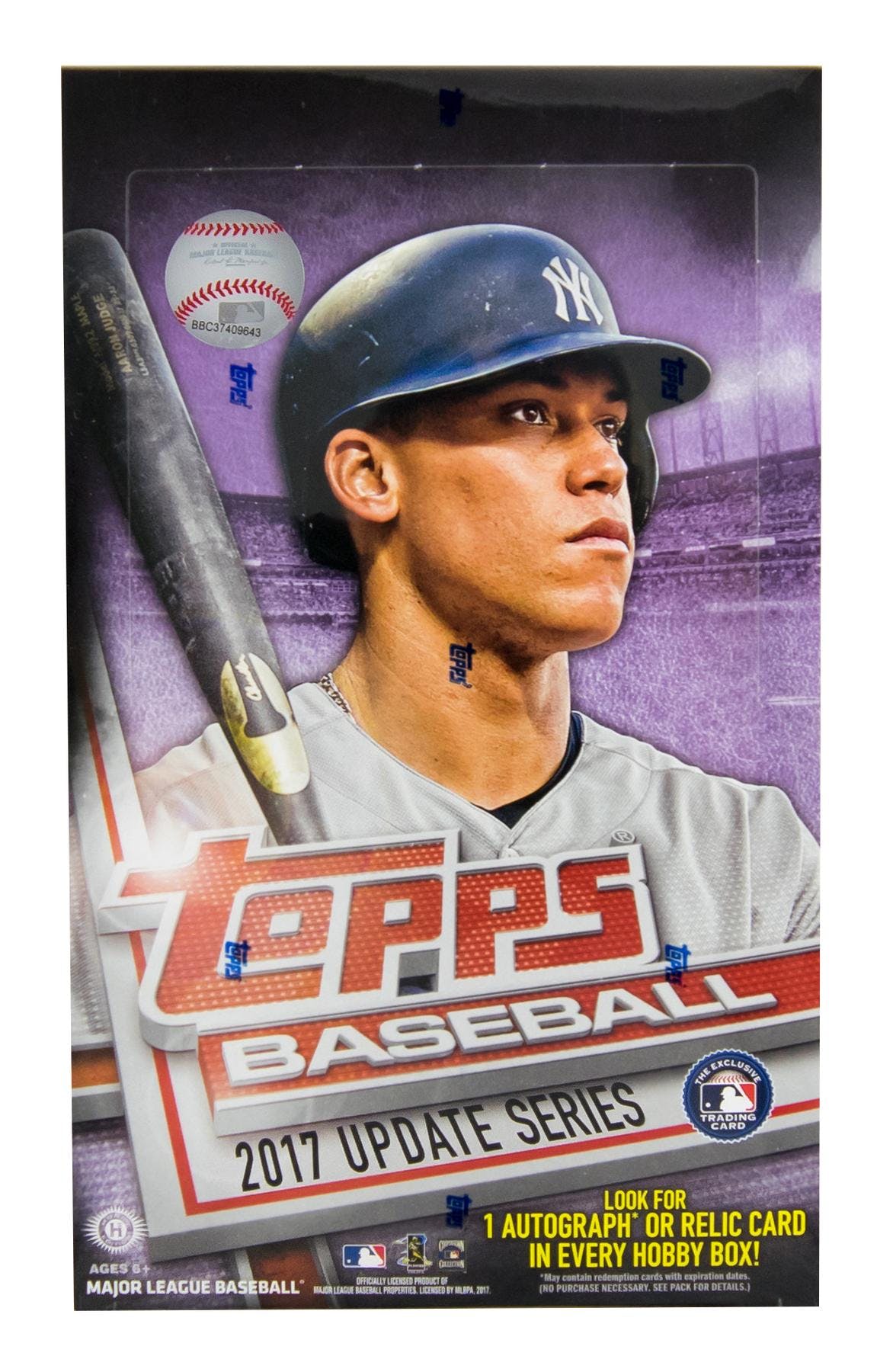 2017 Topps Update Series Baseball Hobby Box (Judge RC) - MLB Hobby Box
