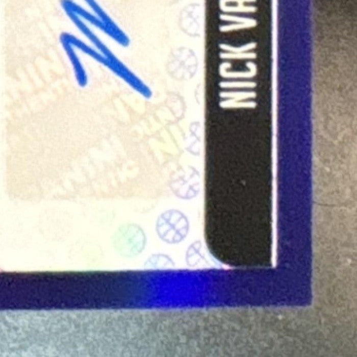 2018-19 Donruss Optic Nick Van Exel Signature Series Purple Auto Lakers - Sports Cards