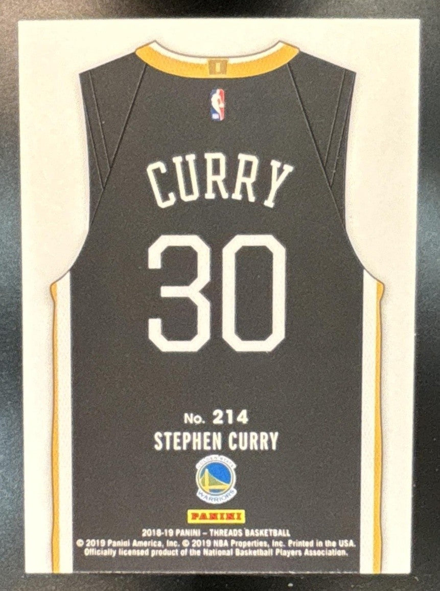 2018-19 Panini Threads Stephen Curry Dazzle #214 Golden State Warriors - Sports Cards