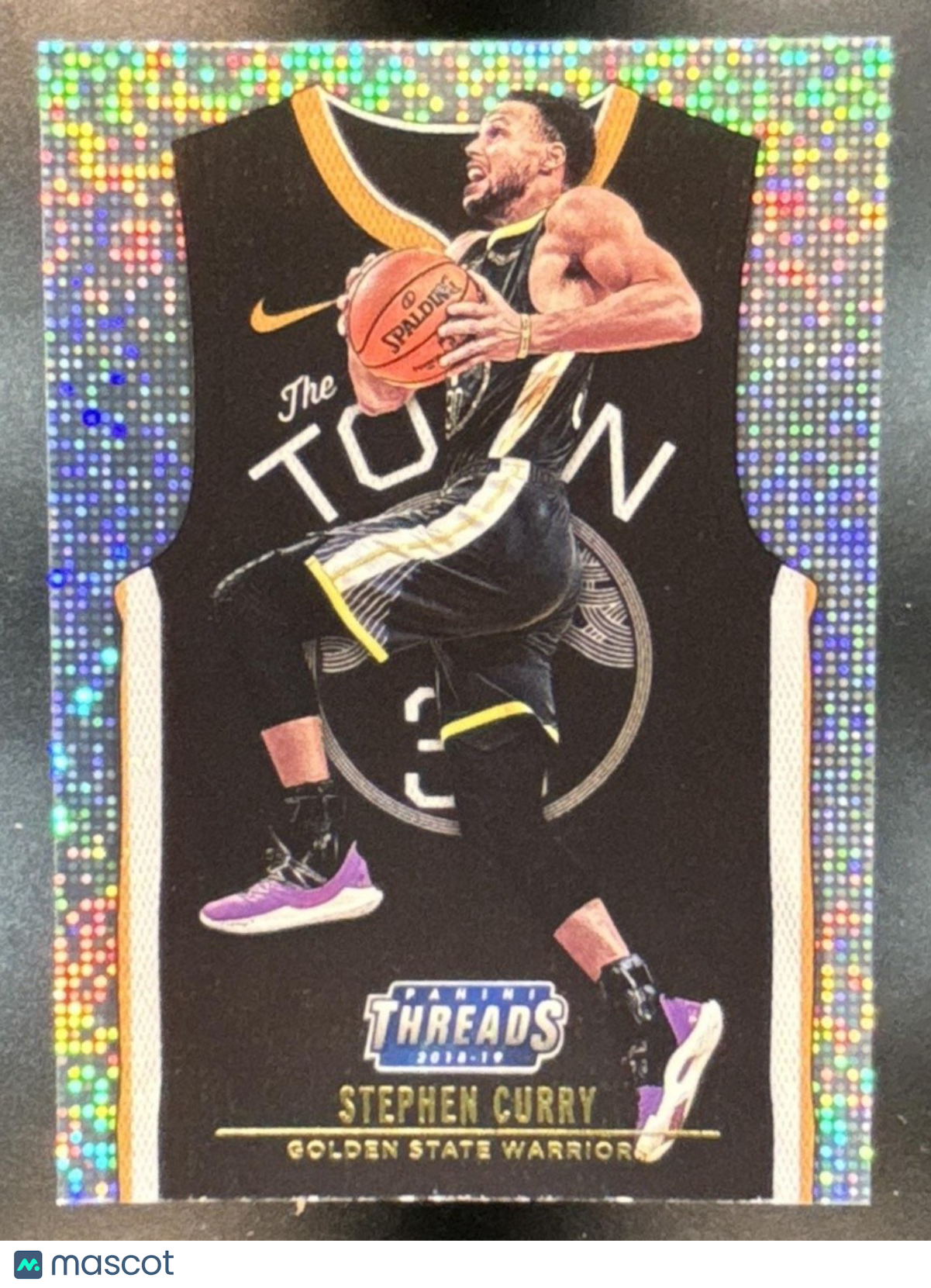 2018-19 Panini Threads Stephen Curry Dazzle #214 Golden State Warriors - Sports Cards