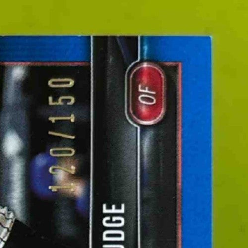 2018 Bowman Aaron Judge Blue 120/150 #24 New York Yankees - Sports Cards