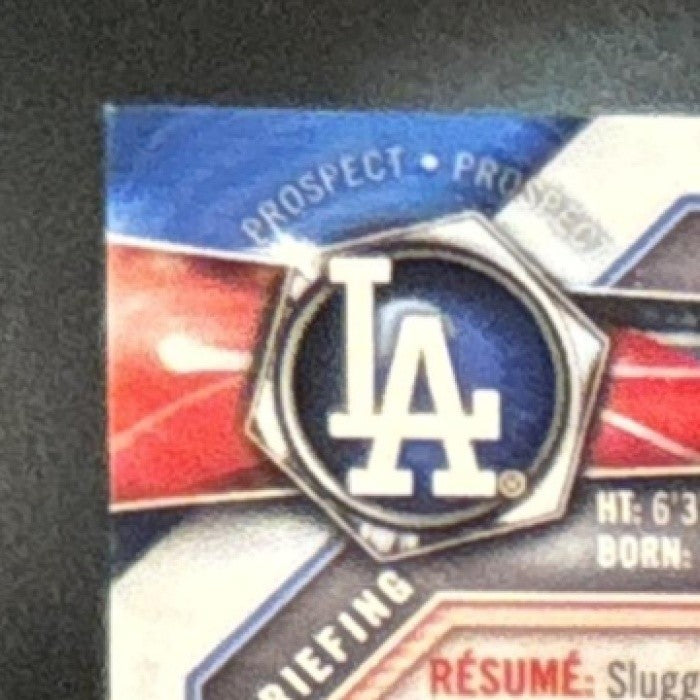 2018 Bowman Chrome Carlos Rincon Prospects Auto Atomic /100 Los Angeles Dodgers - Sports Cards