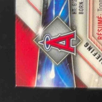 2018 Bowman Mike Trout Purple 81/250 #1 Los Angeles Angels - Sports Cards