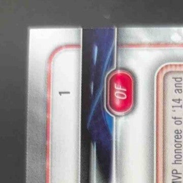 2018 Bowman Mike Trout Purple 81/250 #1 Los Angeles Angels - Sports Cards