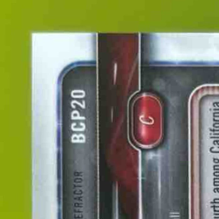 2018 Bowman Will Smith Chrome Prospect Refractor /499 #BCP20 Los Angeles Dodgers - Sports Cards