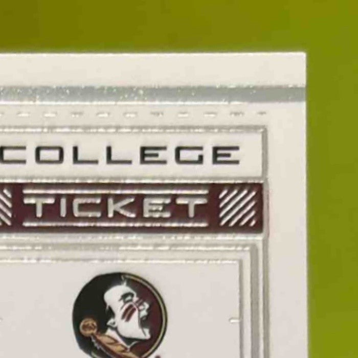 2018 Contenders Draft Picks Derrick Nnadi #217 RC Auto Florida State Seminoles - Sports Cards