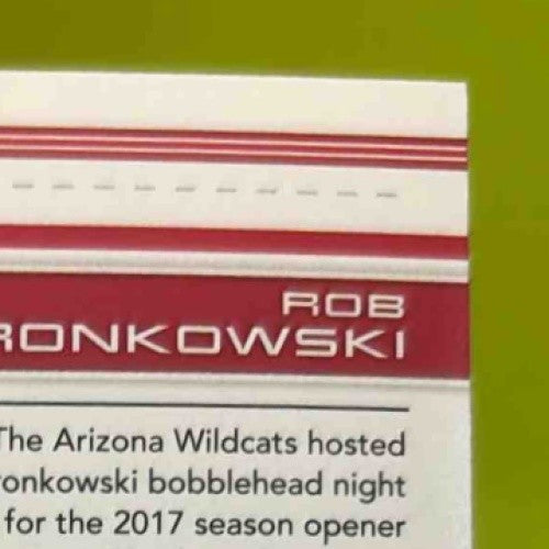 2018 Contenders Draft Rob Gronkowski Season Ticket Signatures Blue Foil 1/5 Auto - Sports Cards