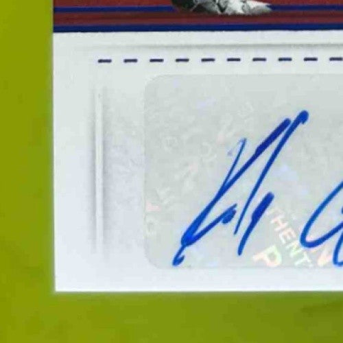 2018 Contenders Draft Rob Gronkowski Season Ticket Signatures Blue Foil 1/5 Auto - Sports Cards