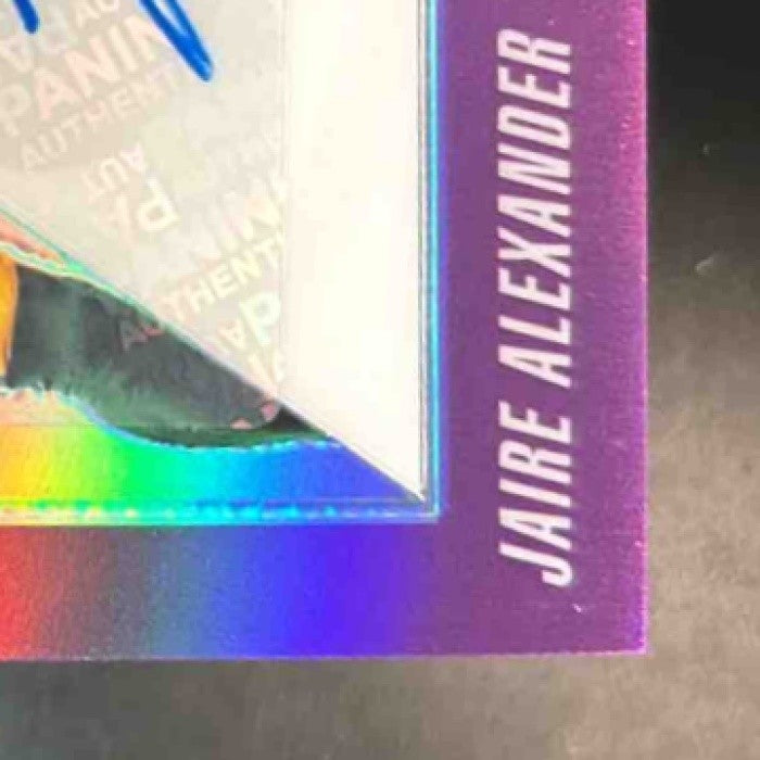 2018 Contenders Optic Jaire Alexander Purple Auto /99 #150 RC Green Bay Packers - Sports Cards
