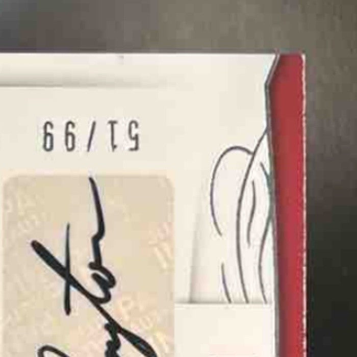 2018 National Treasures Collegiate Joe Washington Auto /99 #63 Oklahoma Sooners - Sports Cards