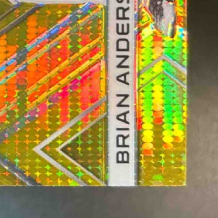2018 Panini Chronicles Brian Anderson Spectra Gold /10 #98 RC Miami Marlins - Sports Cards