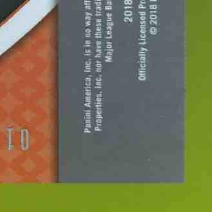 2018 Panini Chronicles Manny Machado Crusade Gold /10 #5 Baltimore Orioles - Sports Cards