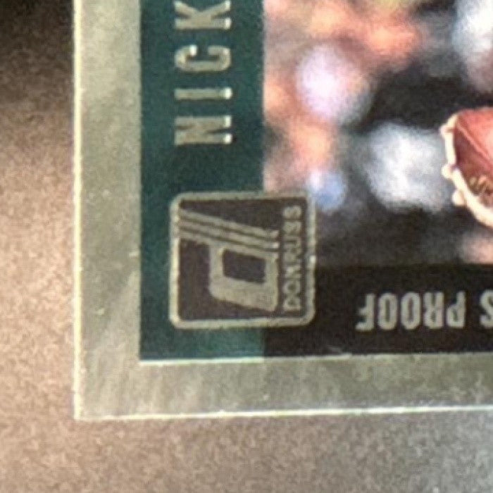 2018 Panini Donruss Nick Foles Press Proof Silver /100 #228 Philadelphia Eagles - Sports Cards