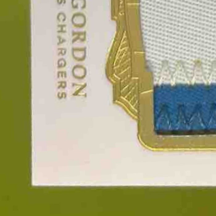 2018 Panini Flawless Melvin Gordon III Patch Auto