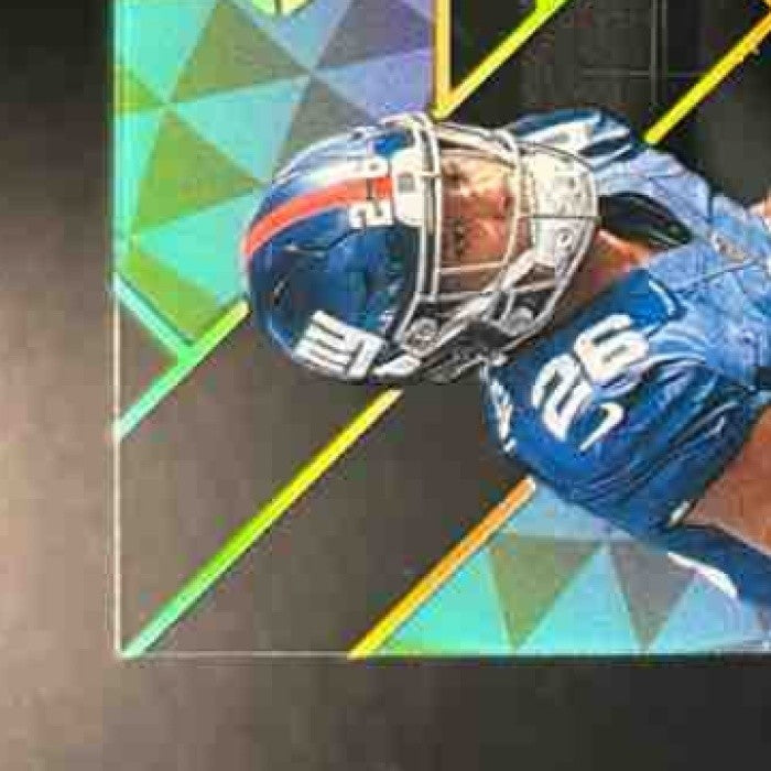 2018 Panini Illusions Le Veon Bell Saquon Barkley Matching Numbers Gold /299 #12 - Sports Cards
