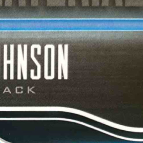 2018 Panini Playbook Kerryon Johnson Mammoth Material Relics Prime /50 Lions - Sports Cards