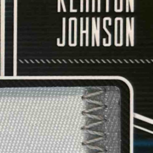 2018 Panini Playbook Kerryon Johnson Mammoth Material Relics Prime /50 Lions - Sports Cards