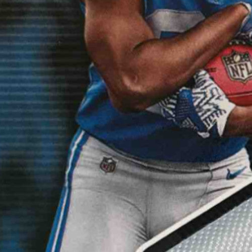 2018 Panini Playbook Kerryon Johnson Mammoth Material Relics Prime /50 Lions - Sports Cards