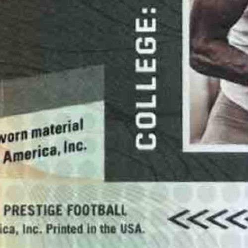 2018 Panini Prestige DJ Chark NFL Passport Memorabilia #PP-DC RC LSU Tigers - Sports Cards