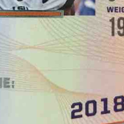 2018 Panini Prestige DJ Chark NFL Passport Memorabilia #PP-DC RC LSU Tigers - Sports Cards