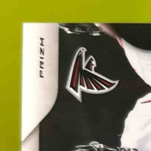 2018 Panini Prizm Isaiah Oliver Rookie Auto Neon Green Pulsar RC Atlanta Falcons - Sports Cards